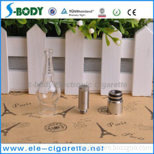 Best selling wax vaporizers glass Globe 2.0 clearomizer from S-body